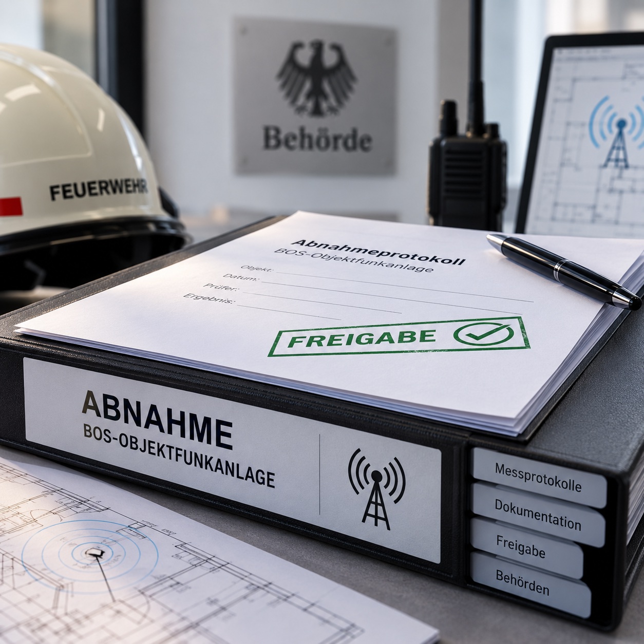 Behörden-Abnahme & Feuerwehr-Freigabe