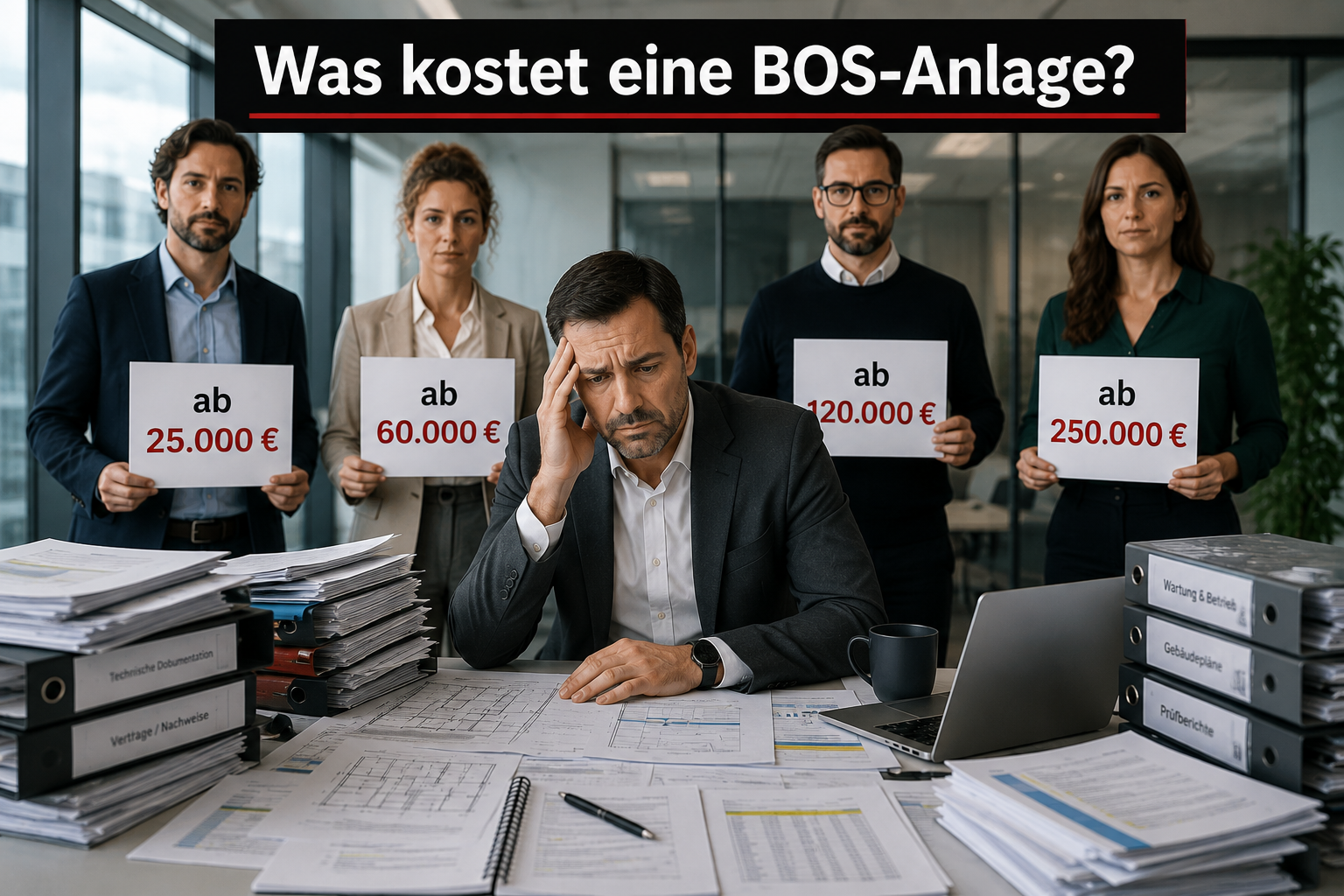 Kostenübersicht BOS-Objektfunkanlage Hamburg – Kostentreiber nach Gebäudetyp und Leistungsposition