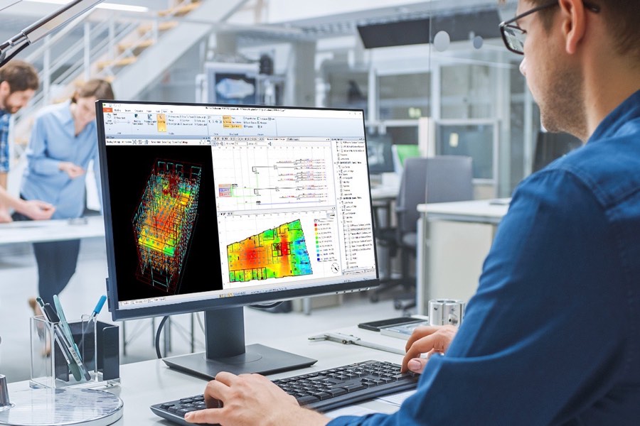BESCom HF-Planungsingenieur bei der Projektplanung